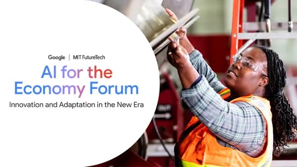 Folk samles til AI for økonomien-forum