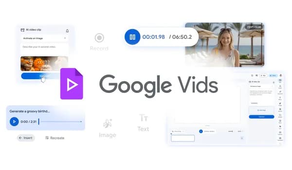 Lav, rediger og del videoer gratis i Google Vids